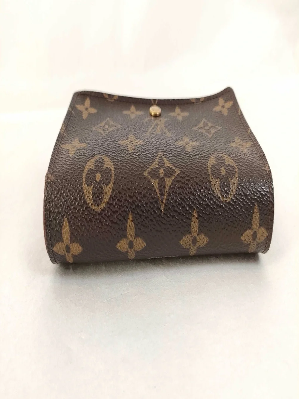 Louis Vuitton Monogram Canvas Tressor Wallet in Brown and Gold